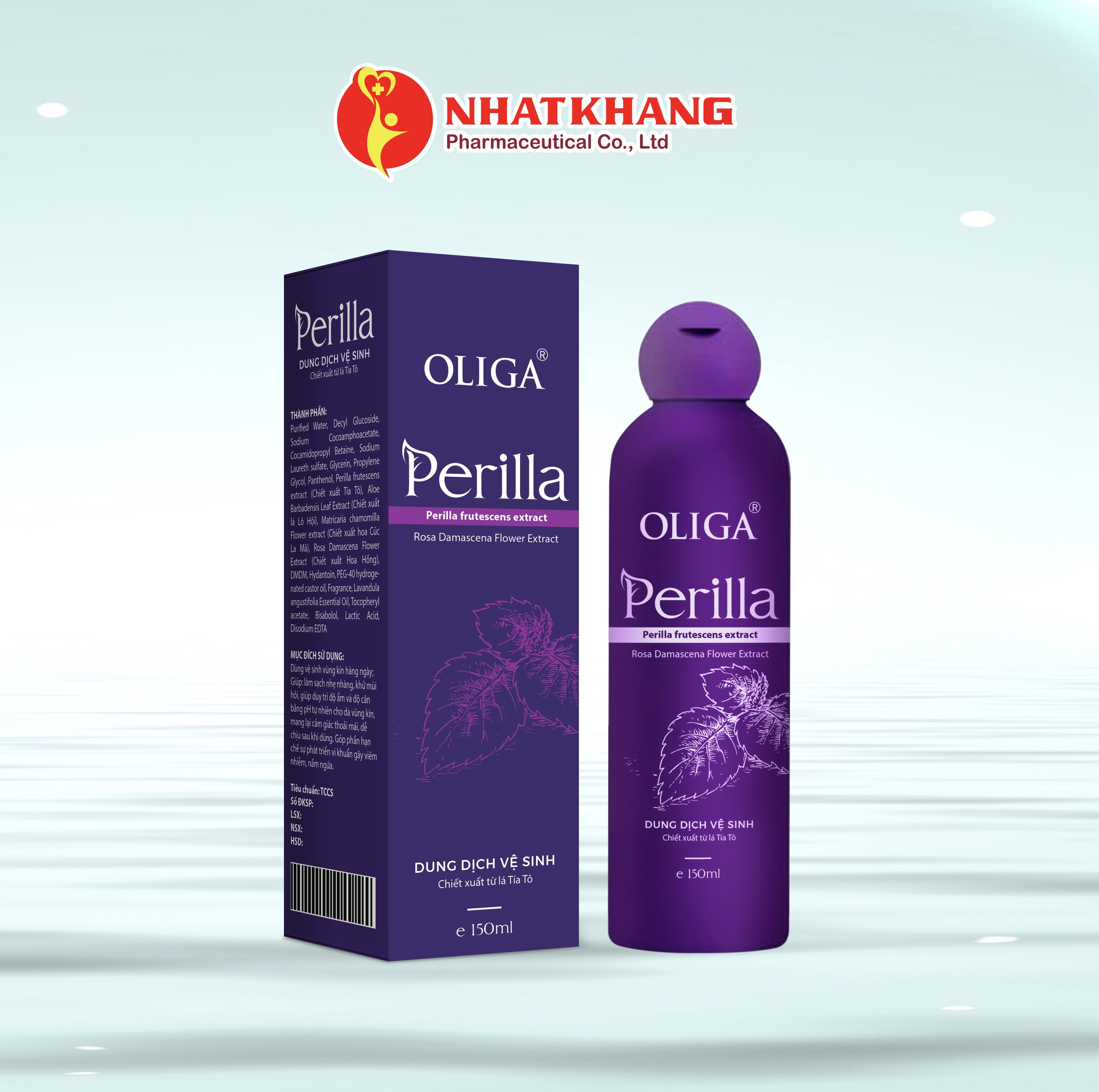 DUNG DỊCH VỆ SINH PERILLA (Hộp 1 lọ x 150ml)